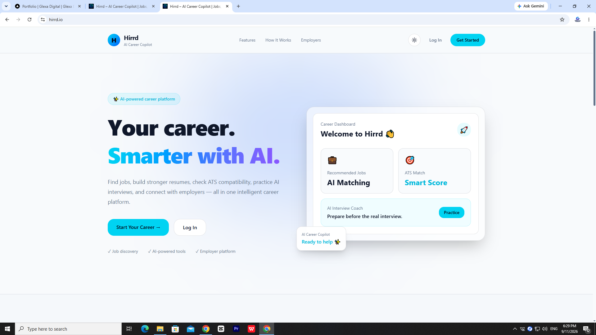 Hirrd — AI Career Copilot