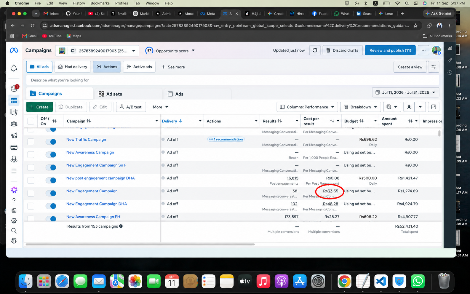 Meta Ads Messaging Campaign Optimization